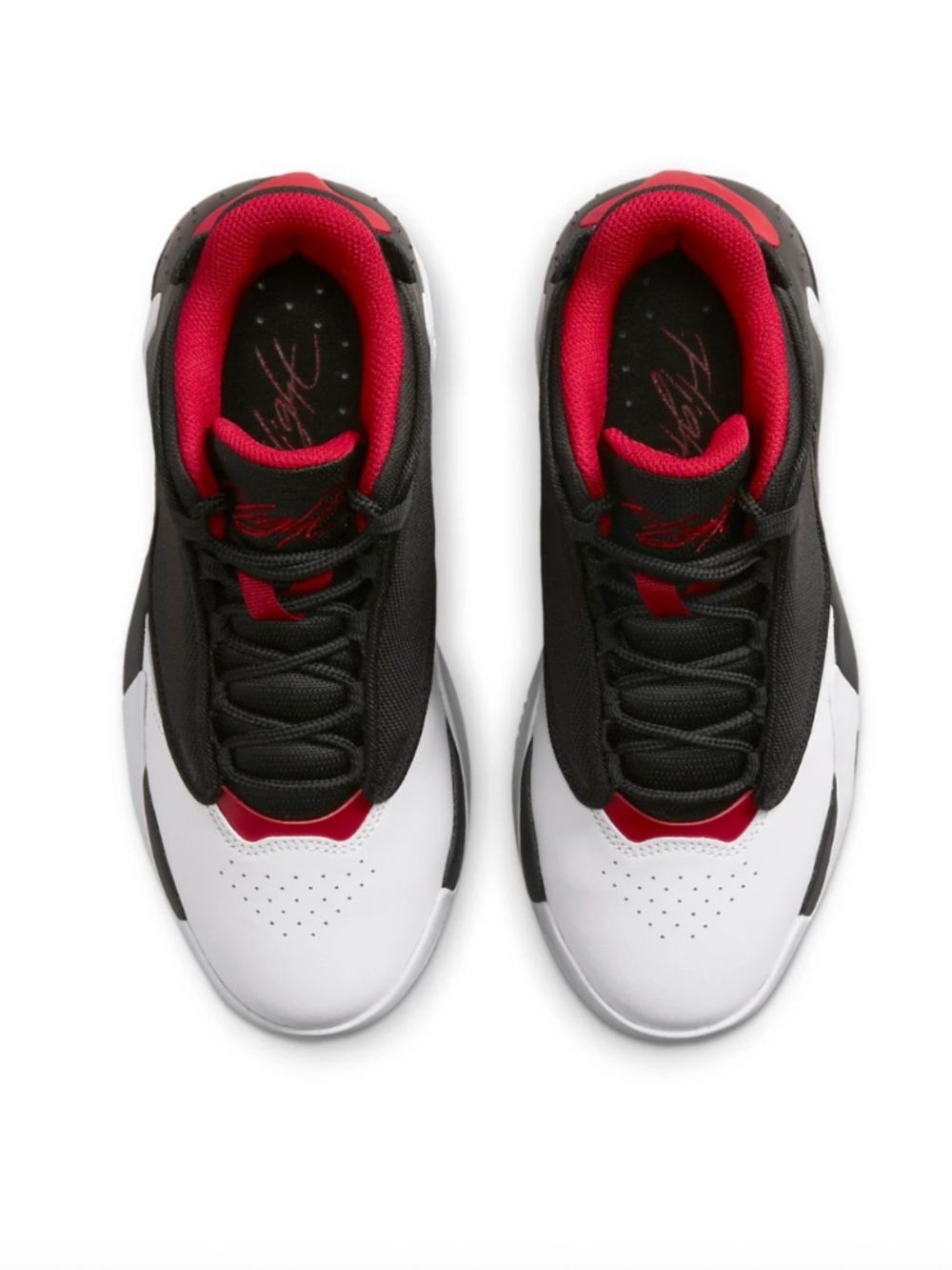 Jordan (GS) Air Jordan Max Aura 4 'Black White Gym Red Size US 7Y - Picture 4 of 6